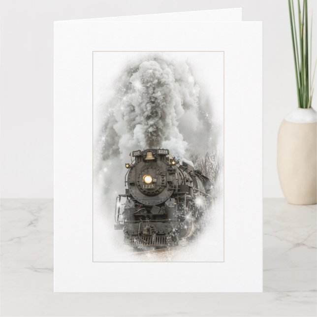 Weihnachtskarte Holiday Express Karte (Vorderseite)