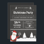 Weihnachtskarte im Chalkboard-Stil Einladung<br><div class="desc">Elegantes Chalkboard Weihnachtsgeschenk Party / Feierabend Einladung Vorlage . Beeindrucken Sie Ihre Freunde mit diesem festlichen Design der Weihnachtsweihnachtsfeier für Party.</div>