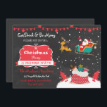 Weihnachtskarte im Chalkboard-Stil Einladung<br><div class="desc">Elegantes Chalkboard Weihnachtsgeschenk Party / Feierabend Einladung Vorlage . Beeindrucken Sie Ihre Freunde mit diesem festlichen Design der Weihnachtsweihnachtsfeier für Party.</div>