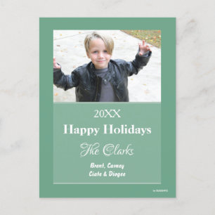 Weihnachtskarte Jede Farbe Postkarte - HAMbWG