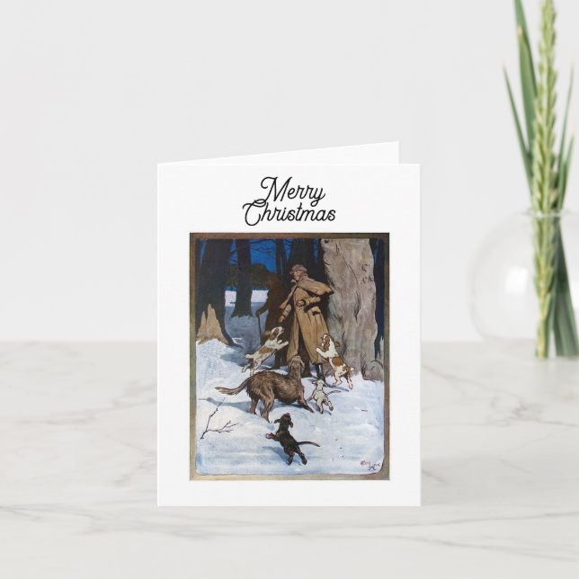 Weihnachtskarte Karte (Vorderseite)