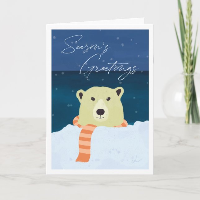 Weihnachtskarte Karte (Vorderseite)