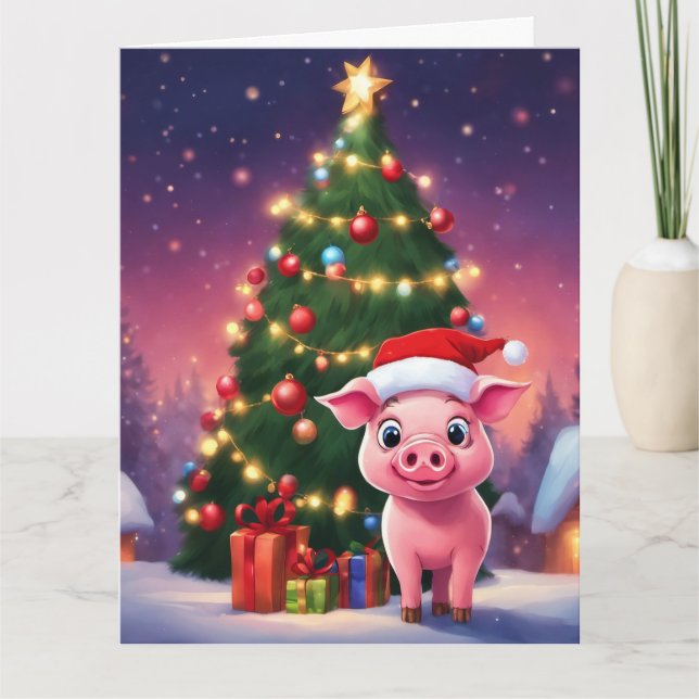 Weihnachtskarte Karte (Vorderseite)