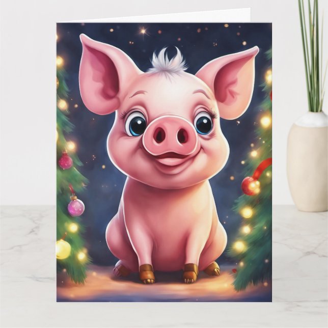 Weihnachtskarte Karte (Vorderseite)