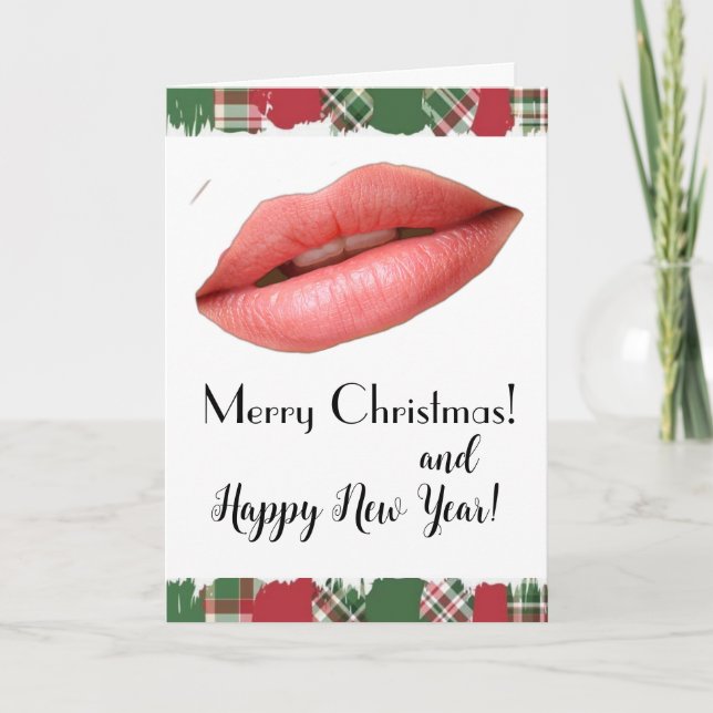 Weihnachtskarte! Karte (Vorderseite)