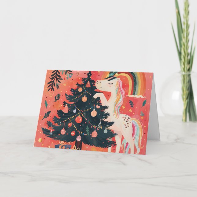 Weihnachtskarte Karte (Vorderseite)