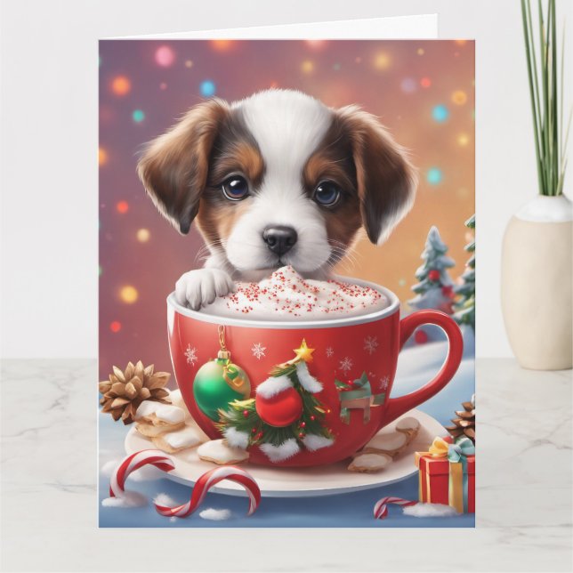 Weihnachtskarte Karte (Vorderseite)