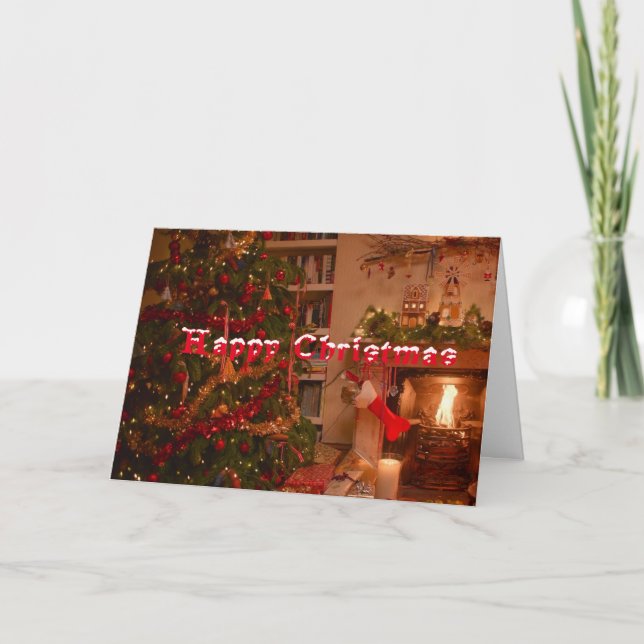 Weihnachtskarte Karte (Vorderseite)
