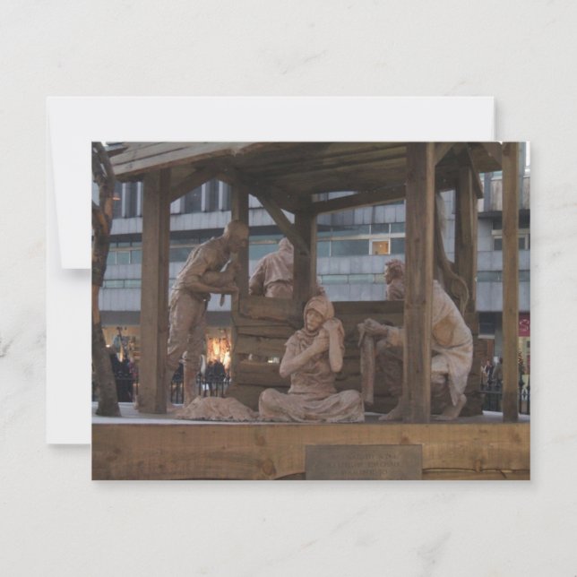 Weihnachtskarte Karte (Vorderseite)