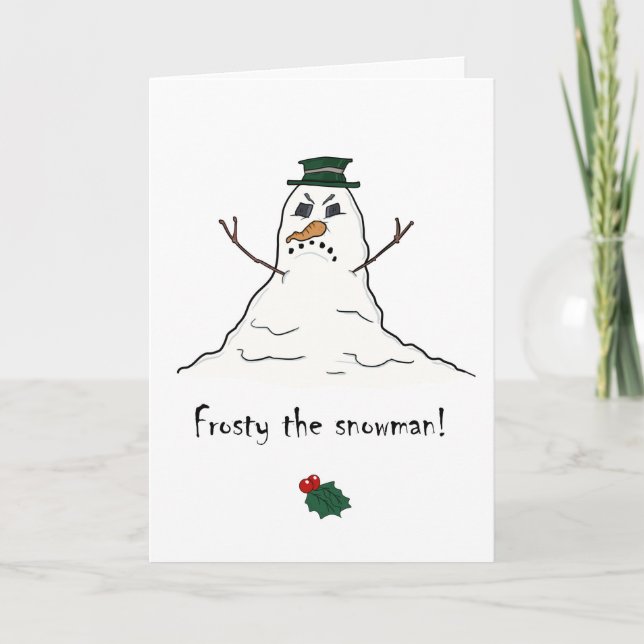 Weihnachtskarte Karte (Vorderseite)