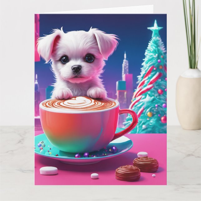 Weihnachtskarte Karte (Vorderseite)