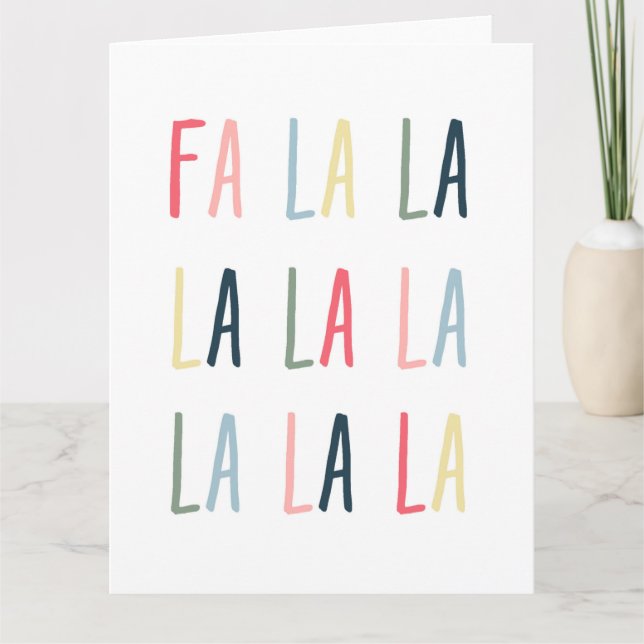 Weihnachtskarte Karte (Vorderseite)