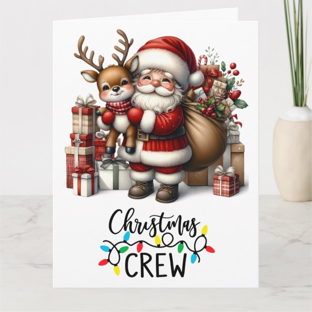 Weihnachtskarte Karte (Vorderseite)