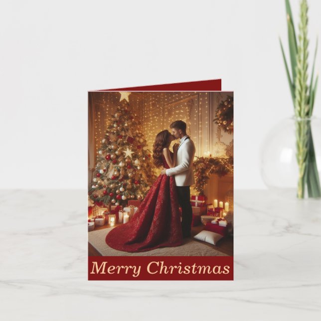 Weihnachtskarte Karte (Vorderseite)