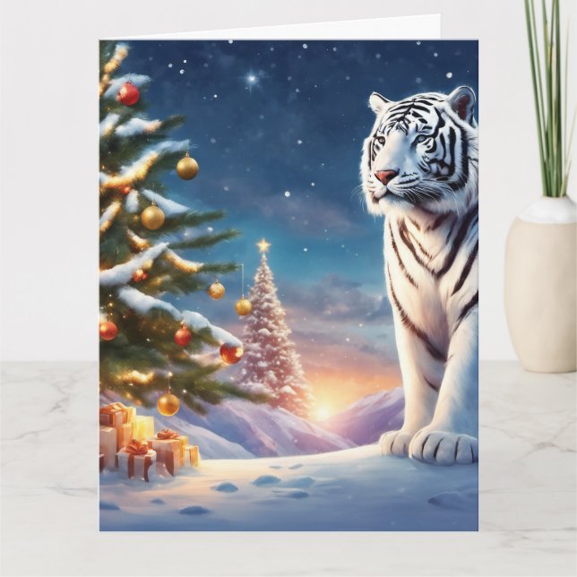 Weihnachtskarte Karte (Vorderseite)