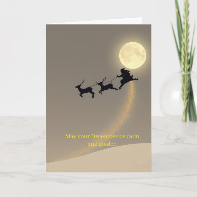 Weihnachtskarte Karte (Vorderseite)