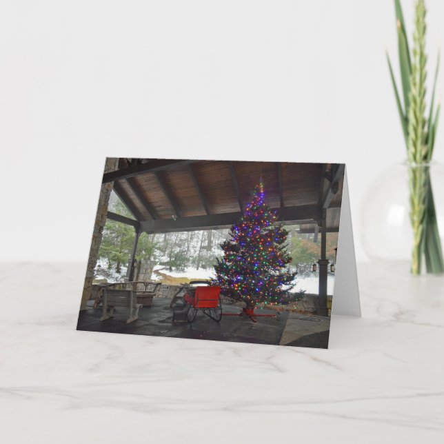 Weihnachtskarte Karte (Vorderseite)