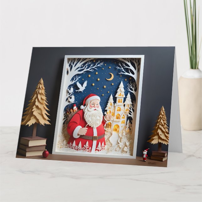 Weihnachtskarte Karte (Vorderseite)