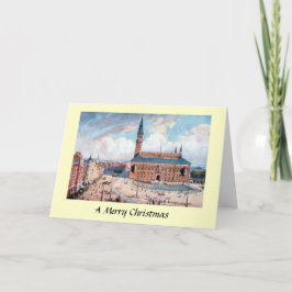 Weihnachtskarte - Kopenhagen, Dänemark Feiertagskarte