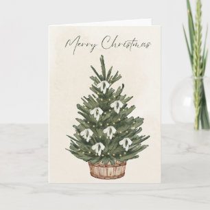 Weihnachtskarte - Leerzeichen im Inneren - Benutze Karte