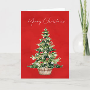 Weihnachtskarte - Leerzeichen im Inneren - Benutze Karte