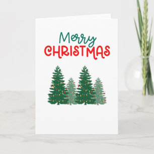 Weihnachtskarte - Leerzeichen im Inneren - Benutze Karte
