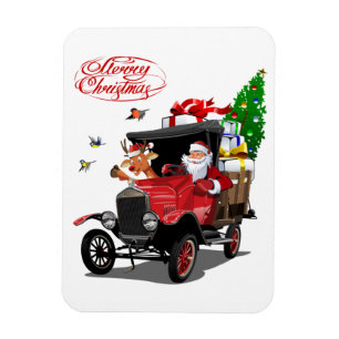 Weihnachtskarte Magnet