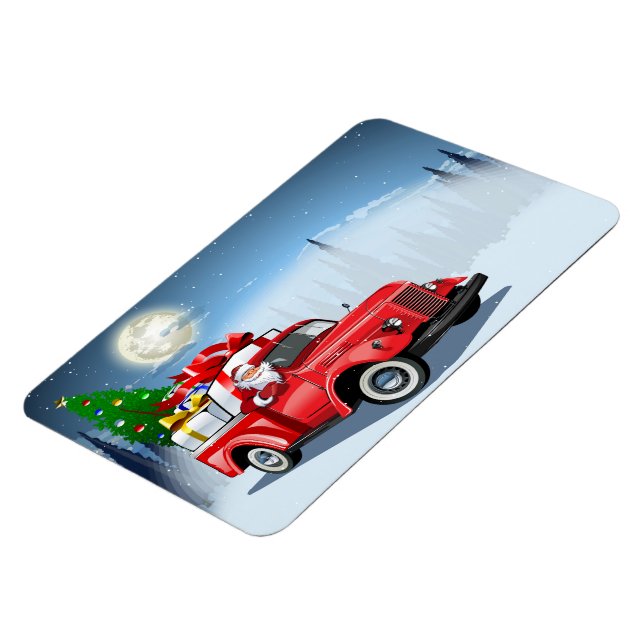 Weihnachtskarte Magnet (Linke Seite)