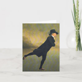 Weihnachtskarte - Minister Skaten Feiertagskarte