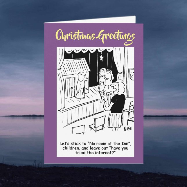 Weihnachtskarte Nativplay Cartoon Weihnachtskarte Feiertagskarte (Von Creator hochgeladen)