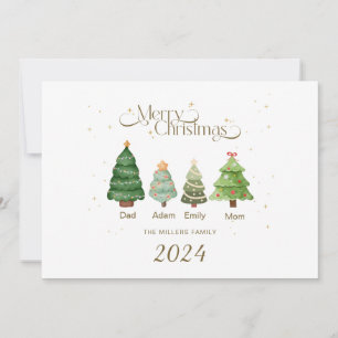 Weihnachtskarte Personalisiert Frohe Weihnachten