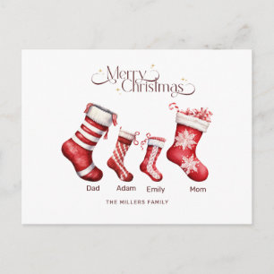 Weihnachtskarte Personalisiert Frohe Weihnachten