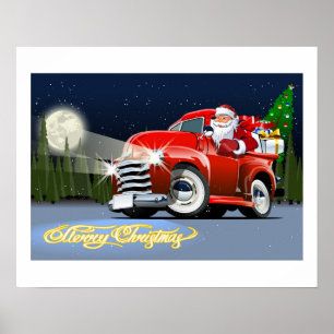 Weihnachtskarte Poster