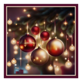 Weihnachtskarte Poster