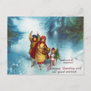 Weihnachtskarte Postkarte