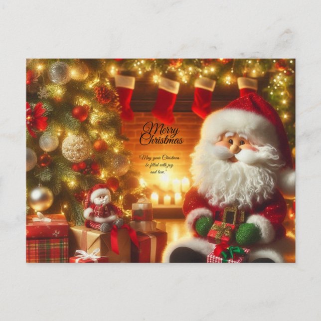 Weihnachtskarte  postkarte (Vorderseite)