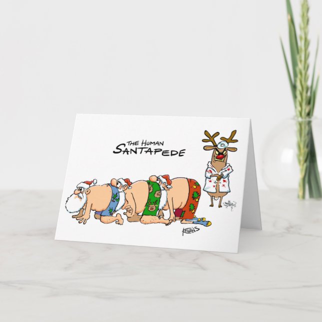 Weihnachtskarte, saisonale Grüße Feiertagskarte (Vorderseite)