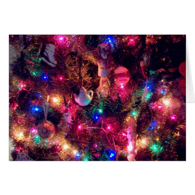 Weihnachtskarte - Schönheit und Magie (Vorderseite (Horizontal))