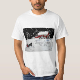 Weihnachtskarte T-Shirt