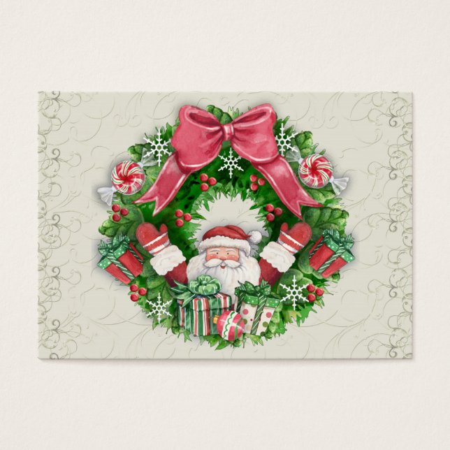 Weihnachtskarte / Tag (Vorderseite)