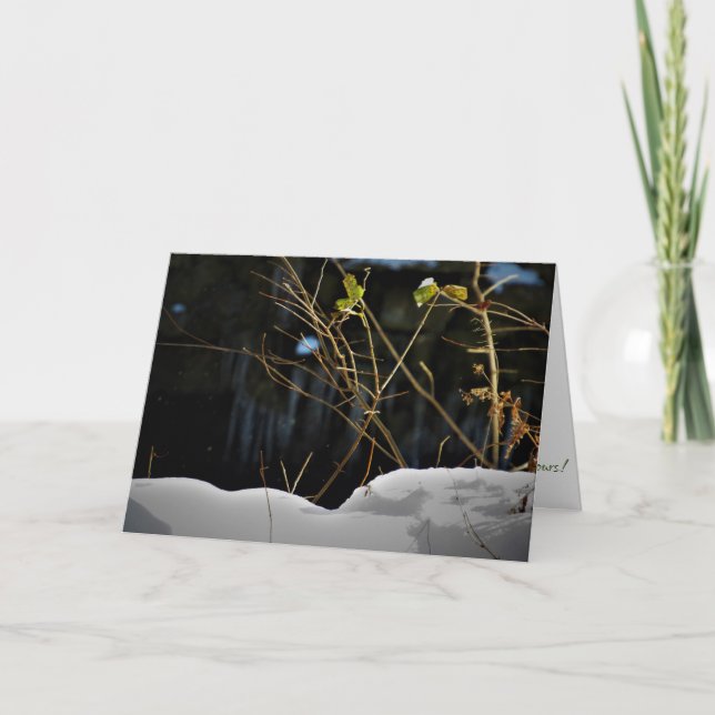 Weihnachtskarte "Unseen Minnesnowta" Karte (Vorderseite)