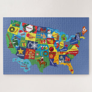 Weihnachtskarte USA