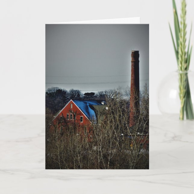 Weihnachtskarte "Veteran's Territory" Karte (Vorderseite)