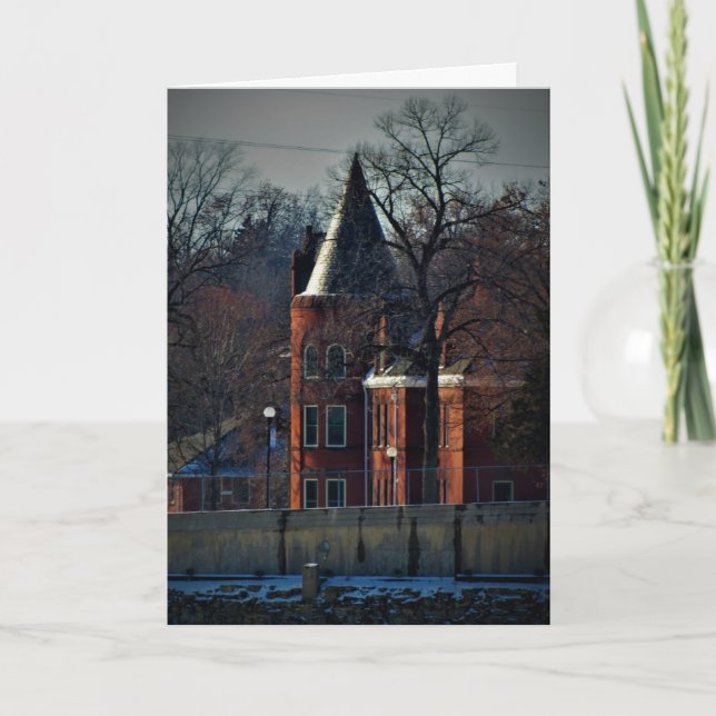 Weihnachtskarte "Veteran's Turret" Karte (Vorderseite)