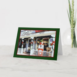 Weihnachtskarte "Vintages Amerika" - Saison Feiertagskarte