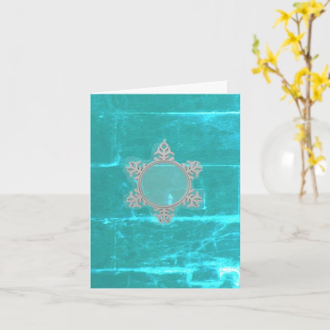 Weihnachtskarte von dalDesignNZ Karte (Gelbe Blume)