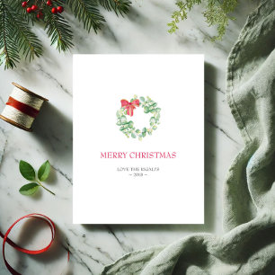 Weihnachtskarte, Weihnachtskarte Feiertagskarte