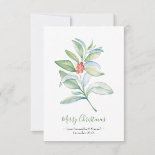 Weihnachtskarte, Weihnachtskarte RSVP Karte