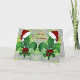 Weihnachtskarten aus meiner Lilie. Karte