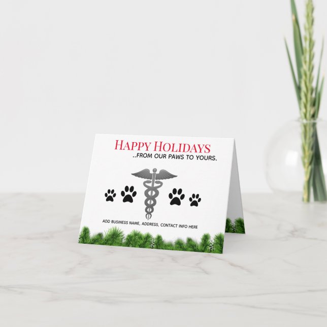 Weihnachtskarten Dankeskarte (Vorderseite)